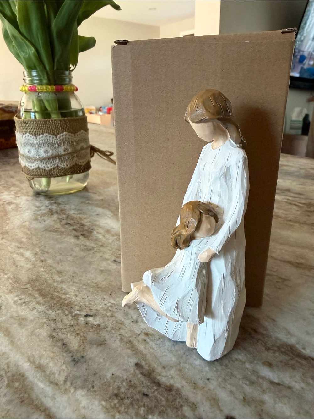 Heartfelt Mother and Daughter Figurine - New in Box